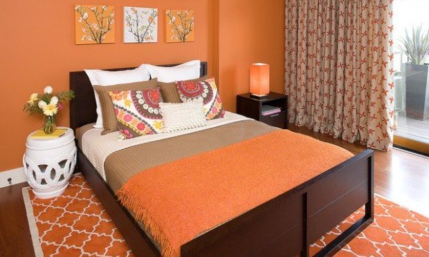 Orange Walls For Extraordinary Interior: 18 Gorgeous Concepts For Your Residence by Top Creative Tips