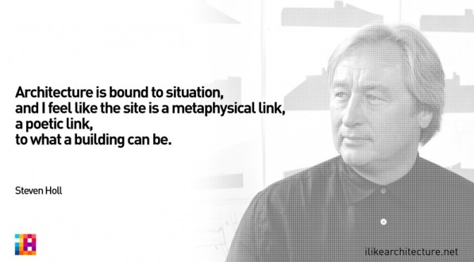 Quote #125 – Steven Holl by Creative Ideas Blog