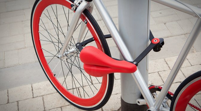 Seatylock Is A Bike Chain That Folds Away Into Your Saddle by Creative Ideas Blog