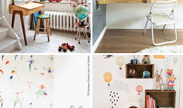 Interiors Inspiration: Kids’ Desks by Weddideas