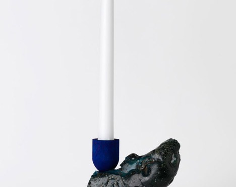 David Taylor Turns Discarded Slag Into Decorative Candlesticks by Top Creative Tips