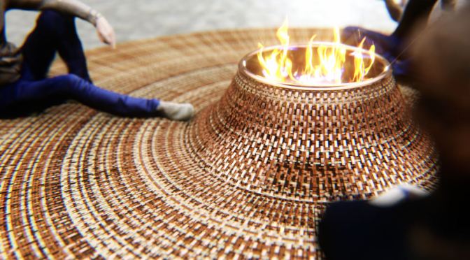 Domestic Gathering Carpet Fire By Stephanie Langard by Creative Ideas Blog
