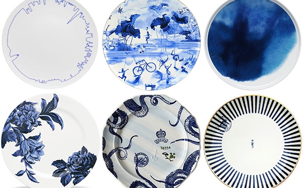 The Registry :: Modern Blue And White China Patterns by Weddideas